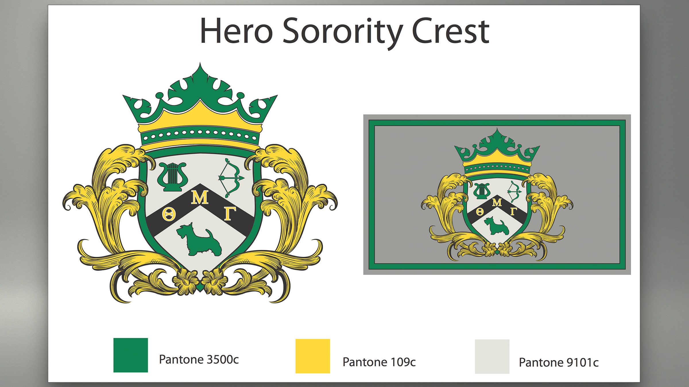 Life of the Party: "Hero" Sorority Crest