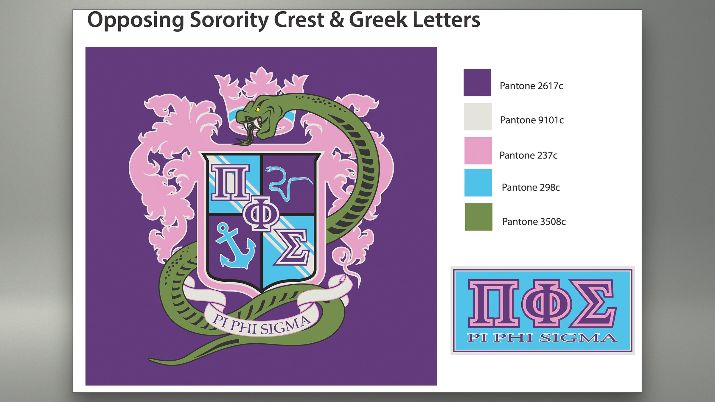 Life of the Party: "Evil" Sorority Crest