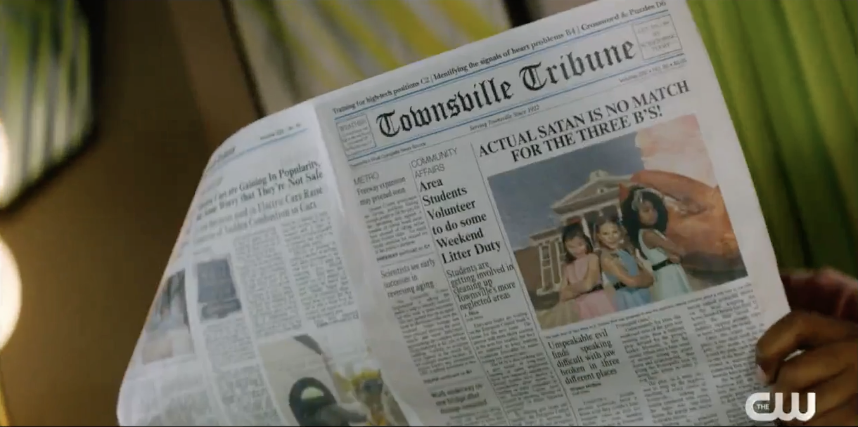 Powerpuff: Newspaper