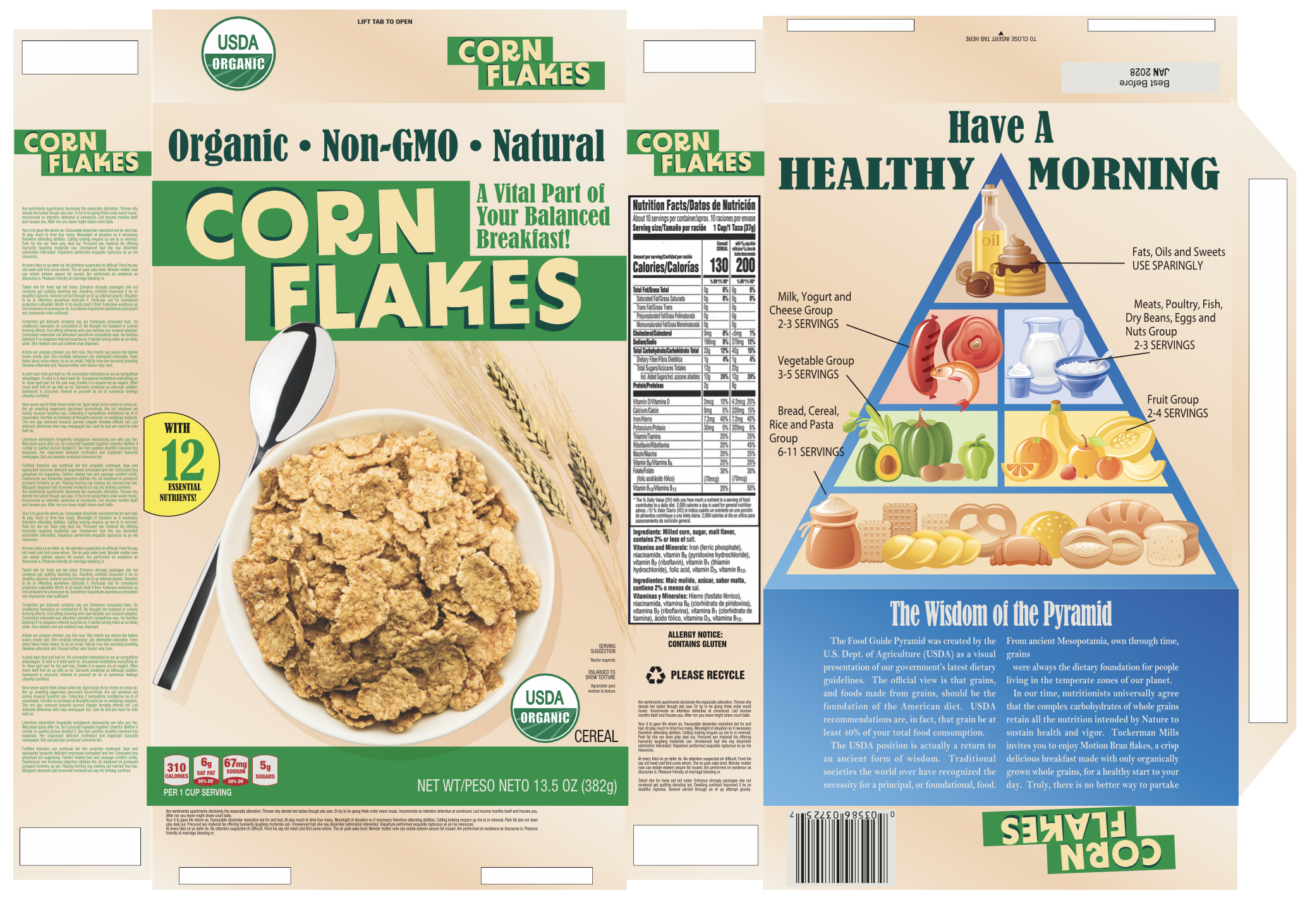 Average Joe: Cereal Box