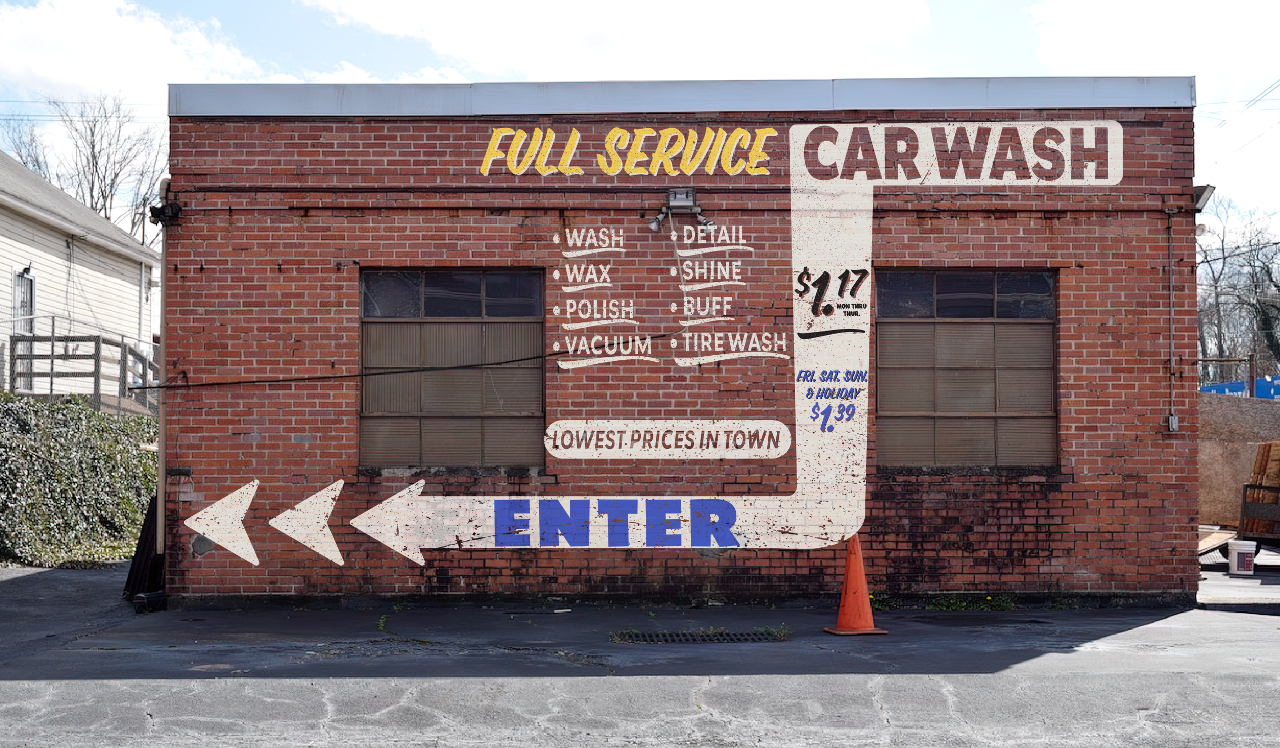 BMF: Car Wash Mockup