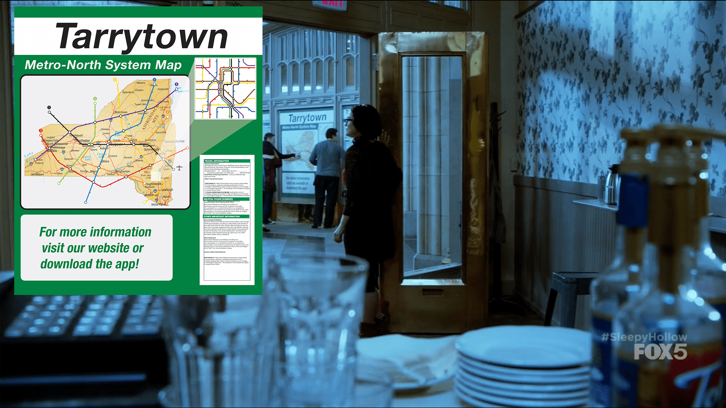 Sleepy Hollow: Transit Map