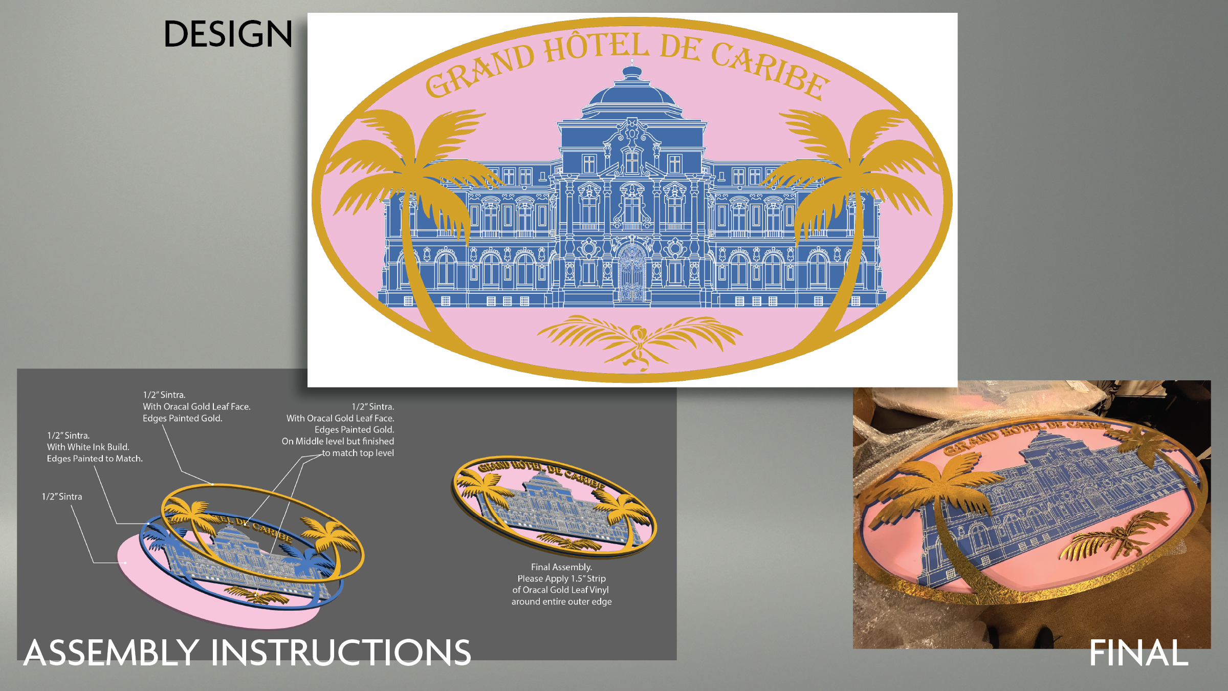 BMF: Hotel Dimensional Sign